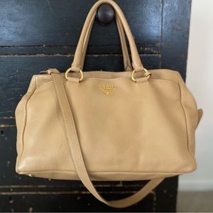 Prada bag • tan • large